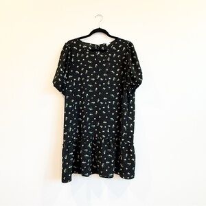 Divided H&M - Floral Black Dress